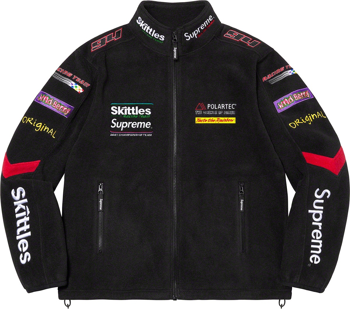 Supreme®/Skittles®/<wbr>Polartec® Jacket view 4